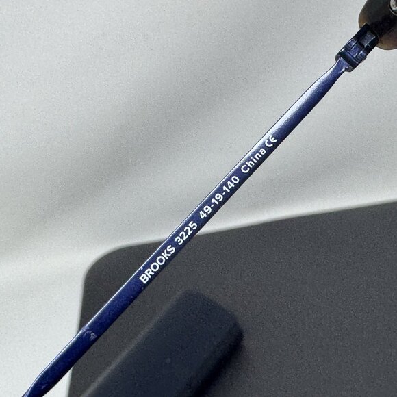 Warby Parker Brooks 3225  rare Tortoise Navy Blue Eyeglasses Frames 49 []19 140 main image 2